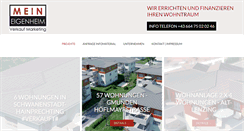 Desktop Screenshot of meineigenheim.at